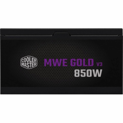 Cooler Master zdroj 850W MWE Gold 3, 120mm, 80+ Gold, Pln...