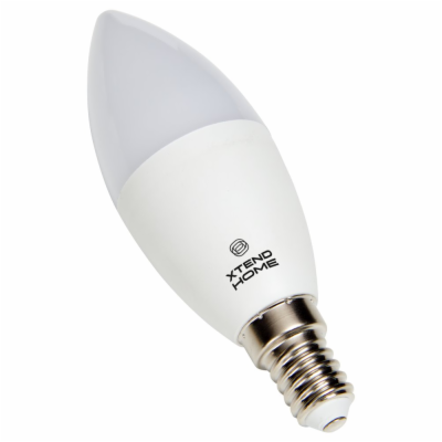 Xtend Home smart LED žárovka, E14, RGB+W, 4.8W, 450lm, ba...