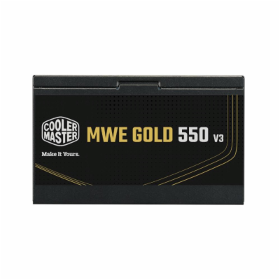 Cooler Master zdroj MWE Gold 550W V3, 120mm, 80+ Gold, AT...