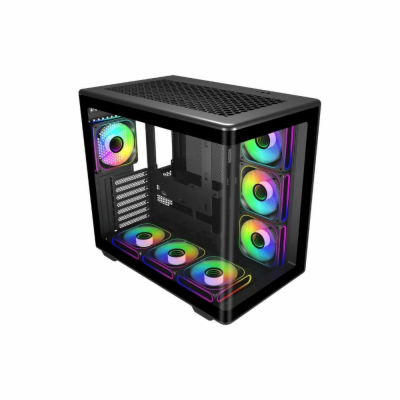 Cooler Master case Elite 600, ATX, Průhledná bočnice, 7x ...