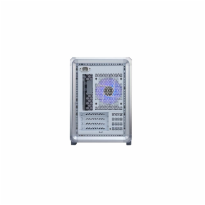 Cooler Master case MasterFrame 400 Mesh Silver, mATX, Prů...