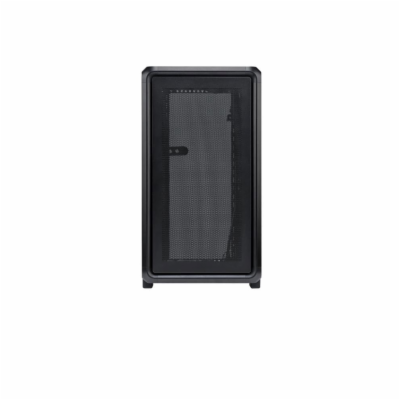 Cooler Master case MasterFrame 400 Mesh Black, mATX, Průh...