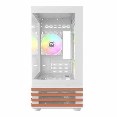 THERMALTAKE Case View 170 WS ARGB, Průhledná bočnice, bílá