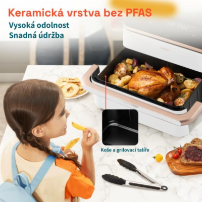 Cosori Dual Blaze TwinFry chytrá horkovzdušná fritéza10 L...