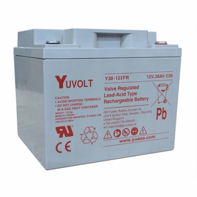 Yuasa YUVOLT Y38-12FR VdS (12V; 38Ah, M5)