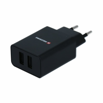 Swissten Síťový Adaptér Smart Ic 2X Usb 2,1A Power + Dato...