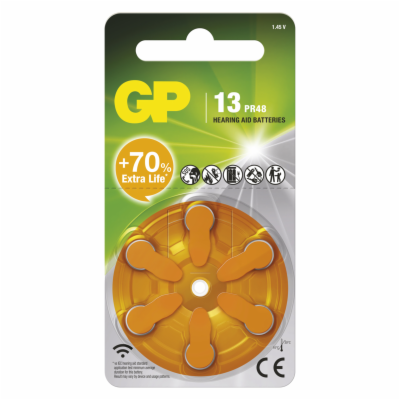 GP BATERIE DO NASLOUCHADEL ZA13F 6BL