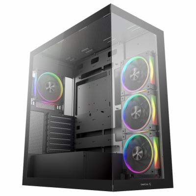 DEEPCOOL Case CG580 4F V2, ATX, Průhledná bočnice, 4x120m...