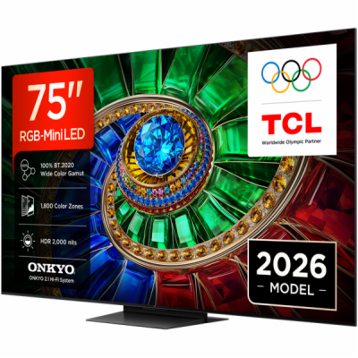 TCL 75RM7L SMART TV 75" QLED/4K UHD/Mini LED/144Hz/4xHDMI...