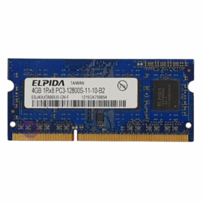 Elpida 4GB DDR3 PC12800 1600MHz SODIMM CL11 Operační pamě...