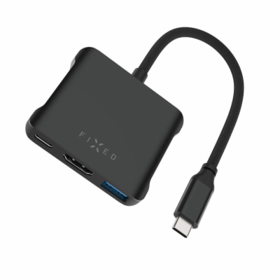 5-port hliníkový USB-C FIXED HUB,140W, PD3.1