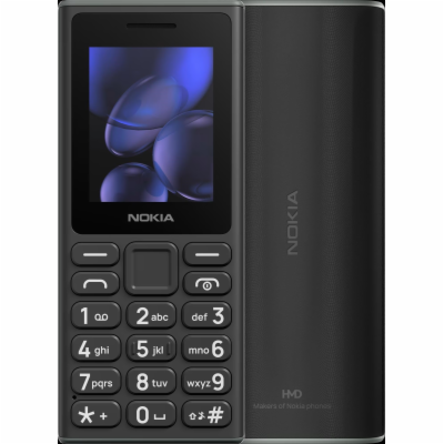 Nokia 105 2G Dual Sim 2025 Black