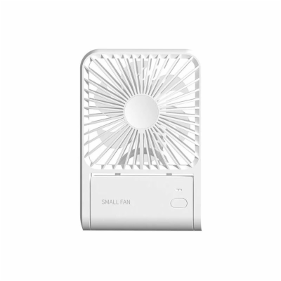 Mini přenosný ventilátor HOCO HX123 bílý