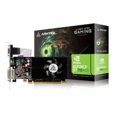 ARKTEK VGA NVIDIA GeForce GT 710 4GB, GT 710, 4GB DDR3, 1...