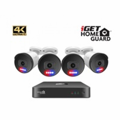 BAZAR iGET HOMEGUARD HGNVK88504 - PoE 4K UltraHD NVR CCTV...