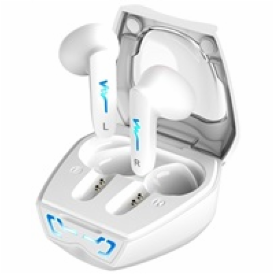 GENIUS bezdrátový headset TWS HS-M920BT/ bílý/ LED/ Bluet...
