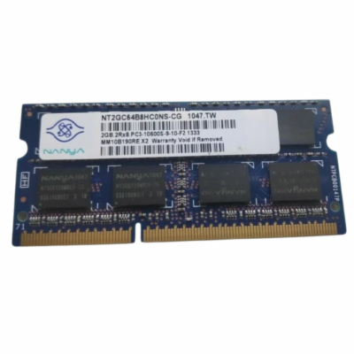 Nanya 2GB DDR3 PC10600 1333MHz SODIMM CL9 Operační paměť ...