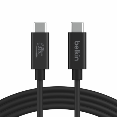 Belkin CONNECT USB4 kabel 240 W, 20 Gb/s, 2m