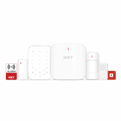 iGET SECURITY M6-4G Premium - Inteligentní zabezpečovací ...