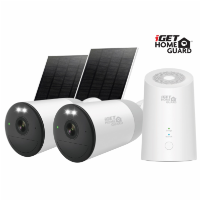 iGET HGWNK108402S - kamerový bateriový 2K Wi-Fi set, 10CH...