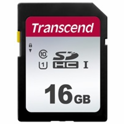 TRANSCEND SDHC karta 16GB 300S, UHS-I U1 (R:95/W:45 MB/s)