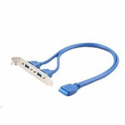 GEMBIRD Kabel USB 3.0 PORTY přídavné 2 x USB pro m/b