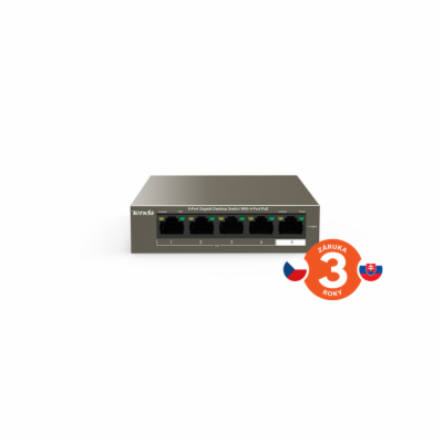 Tenda TEG1105P-4-63W Tenda TEG1105P-4-63W PoE AT switch 4...