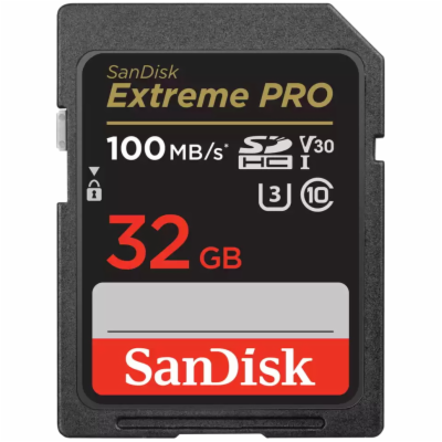 SanDisk SDHC karta 32GB Extreme PRO (100 MB/s Class 10, U...