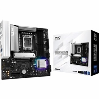 ASRock MB Sc LGA1851 B860M Pro RS, Intel B860, 4xDDR5, 1x...