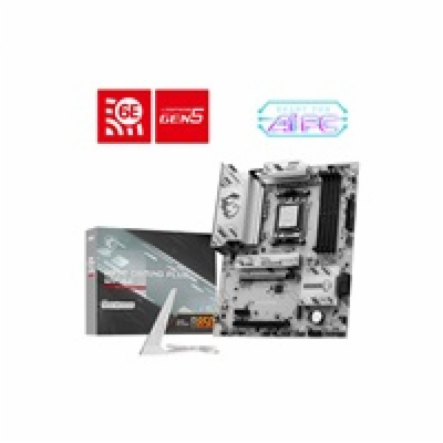 MSI MB Sc AM5 B850 GAMING PLUS WIFI6E, AMD B850, 4xDDR5, ...