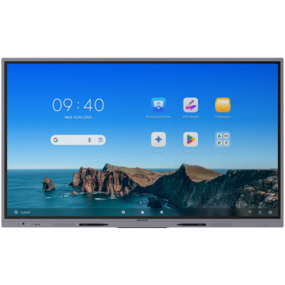 HIKVISION IFP 65"  4K, 8GB/128GB storage, 400 nit, 50 poi...