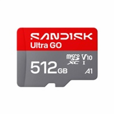 SanDisk MicroSDXC karta 512GB ULTRA GO(190MB/s, UHS-I )