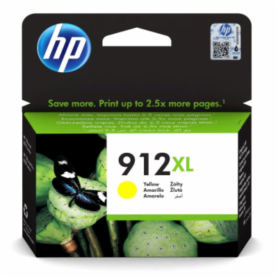 HP cartridge 912XL (yellow, 825str.) pro HP OfficeJet 801...
