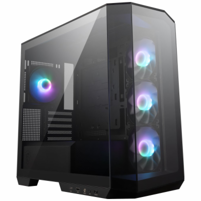 MSI skříň MAG PANO M100R PZ Black/ bez zdroje/ levé a pře...