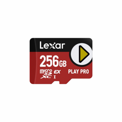 Lexar paměťová karta 256GB PLAY Pro microSDXC™ Express 7,...