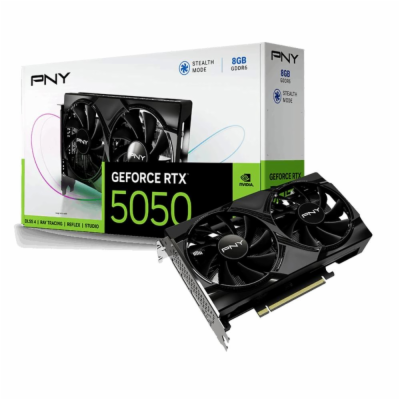 PNY VGA Nvidia GeForce RTX 5050 8GB Dual Fan, RTX 5050, 8...