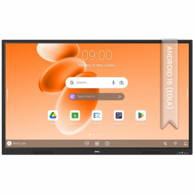 BENQ dotykový VA panel 86" RE8605A 8/128Gb Android 16