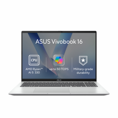 ASUS Vivobook 16 - Ryzen AI 5 330/16GB/512GB SSD/16"/WUXG...