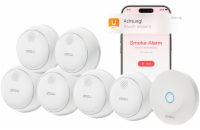 Imou chytrý detektor kouře ZSM1 kit6/ alarm + 6x detektor/ bílý