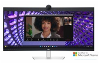DELL P3424WEB/34" curved/21:9/3440x1440/WQHD/1000:1/8ms/IPS/DP/HDMI/USB-C/4xUSB/RJ45/webkamera/repro/3Y Basic on-s.