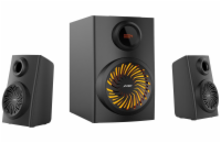 FENDA F&D repro F190X/ 2.1/ 46W/ černé/ BT5.0/ FM rádio/ USB přehrávání/ LED podsvícení/ dálkové ovládání