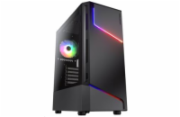 COUGAR PC skříň MX360 Mid Tower Tempered glass cover 120mm fan