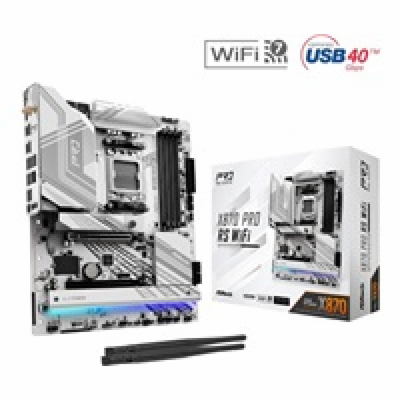 ASRock X870 Pro RS WiFi / AMD X870 / AM5 / 4x DDR5 DIMM /...