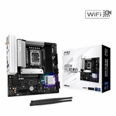 ASRock B860M Pro RS WiFi / Intel B860 / LGA1851 / 4x DDR5...