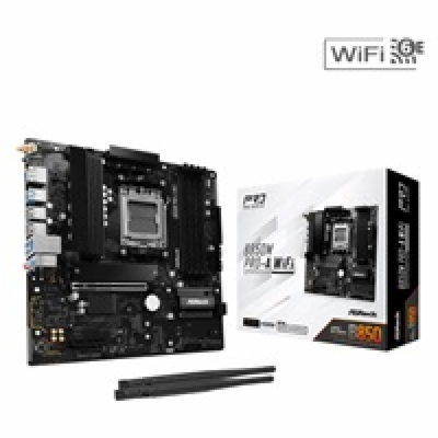 MB Asrock B850M PRO-A WIFI /AM5/4xDDR5/M.2/W6E+BT5.2/HDMI...