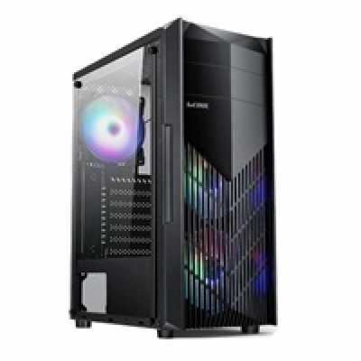 1stCOOL MONSTER EVO, skrinka ATX, 2x RGB ventilátor, USB3...