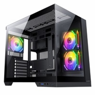 1stCOOL CubeTower DREAMER, skrinka ATX, 3x ARGB ventiláto...