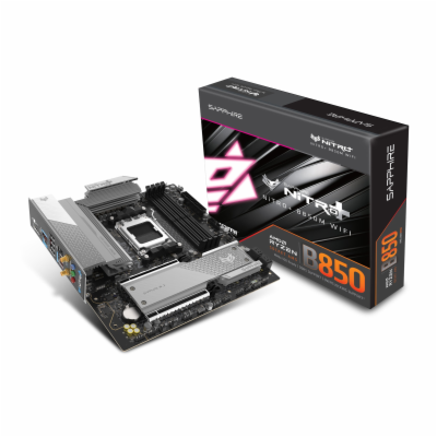 MB SAPPHIRE NITRO+ B850M WIFI /AM5/4xDDR5/M.2/HDMI/DP/W6+...