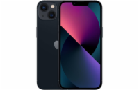 Mobilní telefon Apple iPhone 13 128GB Midnight Smartphone - 6,1 palců, 4 GB, Apple A15 Bionic 3.23 GHz, 128 GB, iOS, 2532 x 1170 px, Apple GPU, Dotykové LCD, Bluetooth, WIFI, Webkamera