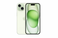 Mobilní telefon Apple iPhone 15 128GB Green Smartphone - 6,1 palců, 6 GB, Apple A16 Bionic 3.46 GHz, 128 GB, iOS, 2556 x 1179 px, Apple GPU, Dotykové LCD, Bluetooth, WIFI, Webkamera, Vady: mírné este